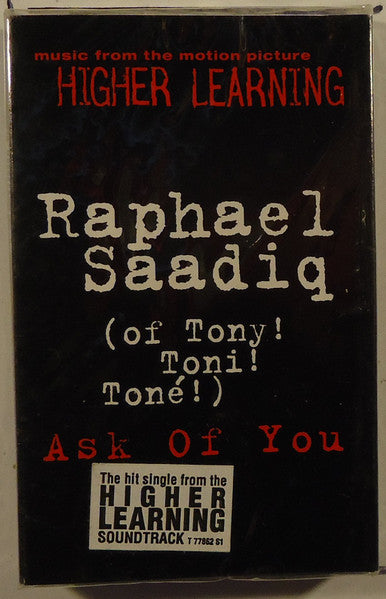 Raphael Saadiq "Ask Of You"-Cassette Tapes-UnDigable Digs
