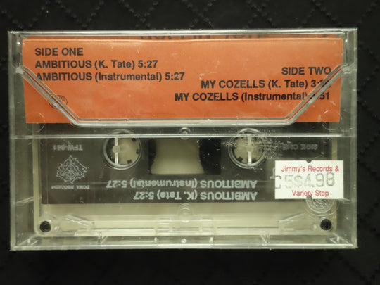 Rappin' Tate "Ambitious"-Cassette Tapes-UnDigable Digs