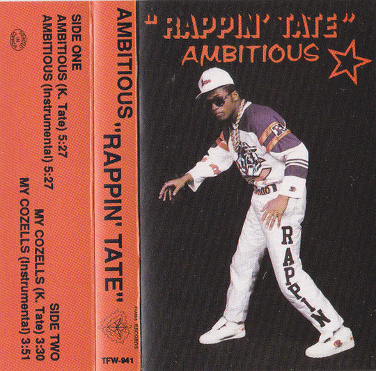 Rappin' Tate "Ambitious"-Cassette Tapes-UnDigable Digs