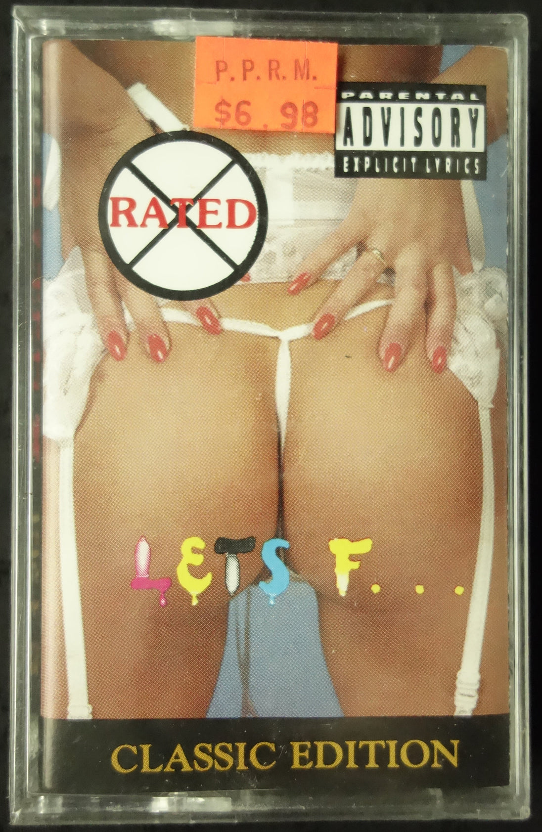 Rated X "Let's Fuck" (Single)-Cassette Tapes-UnDigable Digs