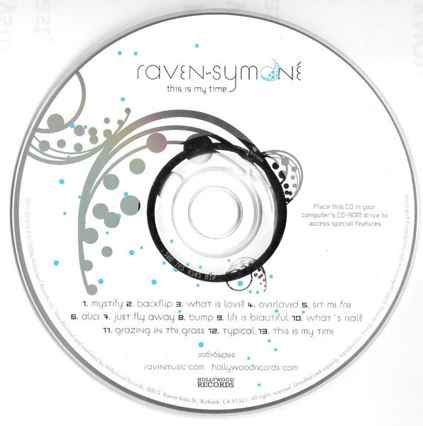 Raven-Symoné "This Is My Time" (CD)-CDs-UnDigable Digs