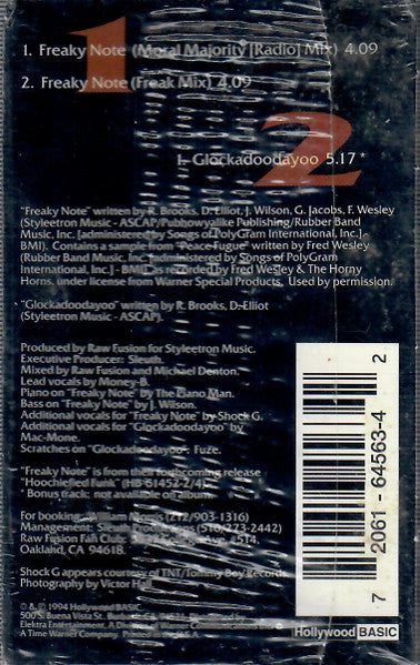 Raw Fusion "Freaky Note" (Single)-Cassette Tapes-UnDigable Digs