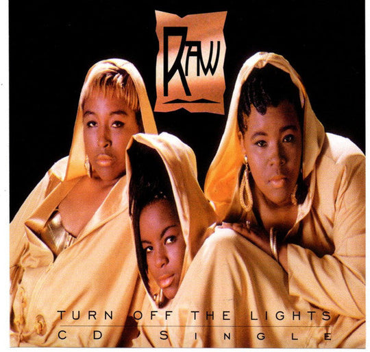 Raw "Turn Off The Lights / Keepin It Real" (CD Maxi-Single)-CDs-UnDigable Digs
