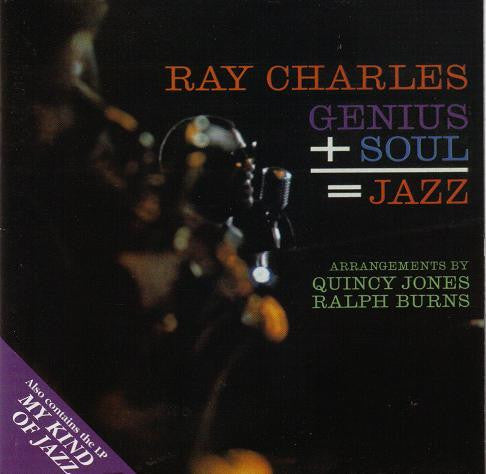Ray Charles "Genius + Soul = Jazz / My Kind Of Jazz" (CD)-CDs-UnDigable Digs