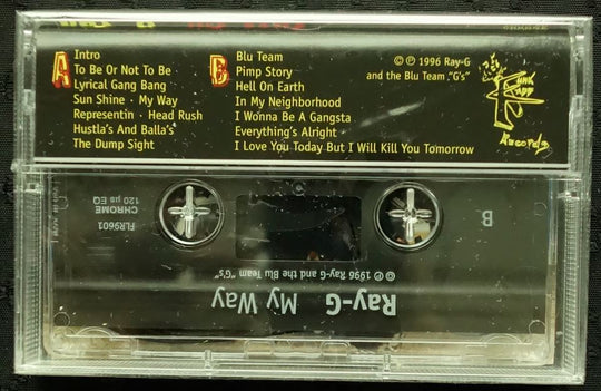 Ray-G "My Way"-Cassette Tapes-UnDigable Digs