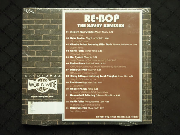 Re-Bop: The Savoy Remixes (CD)-CDs-UnDigable Digs