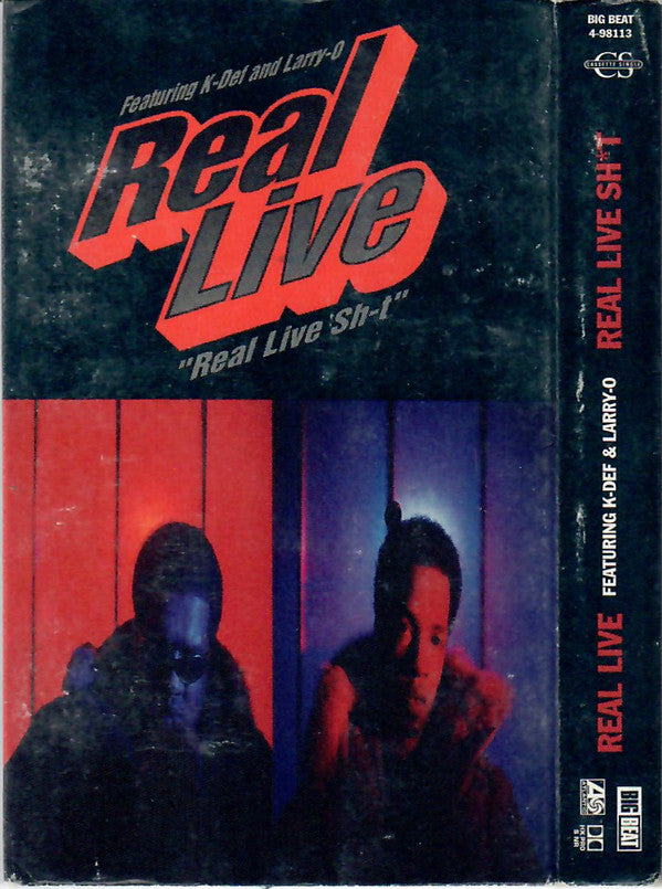 Real Live ‎"Real Live Sh-t" (Cassette Single)-Cassette Tapes-UnDigable Digs