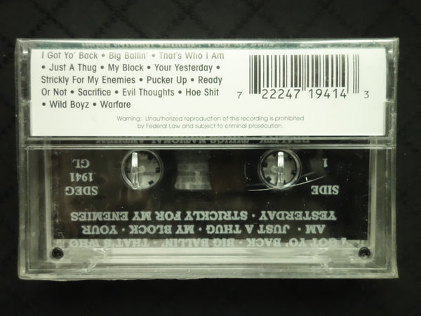 Reality "Thugs National Anthem ...I Got Yo' Back"-Cassette Tapes-UnDigable Digs