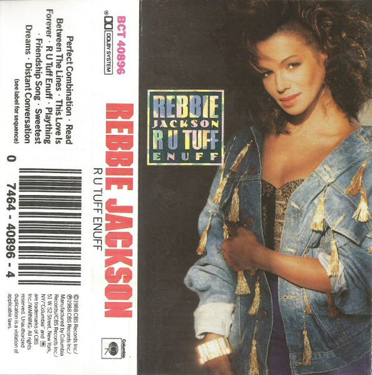 Rebbie Jackson "R U Tuff Enuff"-Cassette Tapes-UnDigable Digs
