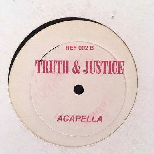 Red Fox / Baja / Lord Jamal "Truth & Justice" (12" Single)-Vinyl Records-UnDigable Digs