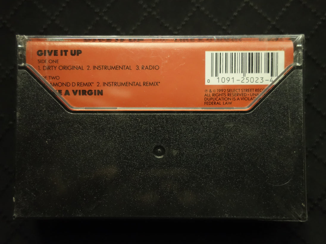 Red Hot Lover Lover Tone "Give It Up" (Maxi-Single)-Cassette Tapes-UnDigable Digs