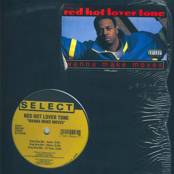 Red Hot Lover Tone "Wanna Make Moves" (12" Single)-Vinyl Records-UnDigable Digs