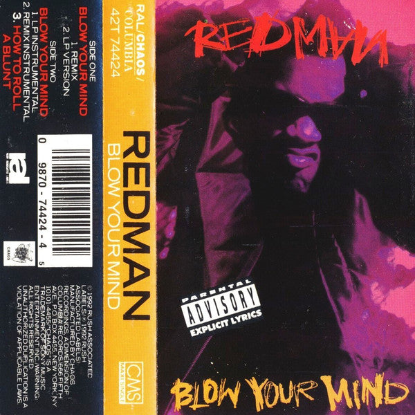 Redman "Blow Your Mind" (Maxi-Single)-Cassette Tapes-UnDigable Digs