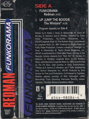 Redman "Funkorama" (Single)-Cassette Tapes-UnDigable Digs