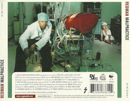 Redman "Malpractice" (CD)-CDs-UnDigable Digs