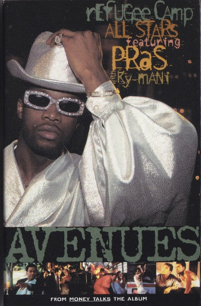 Refugee Camp All Stars featuring Pras with Ky-Mani "Avenues" (Single)-Cassette Tapes-UnDigable Digs