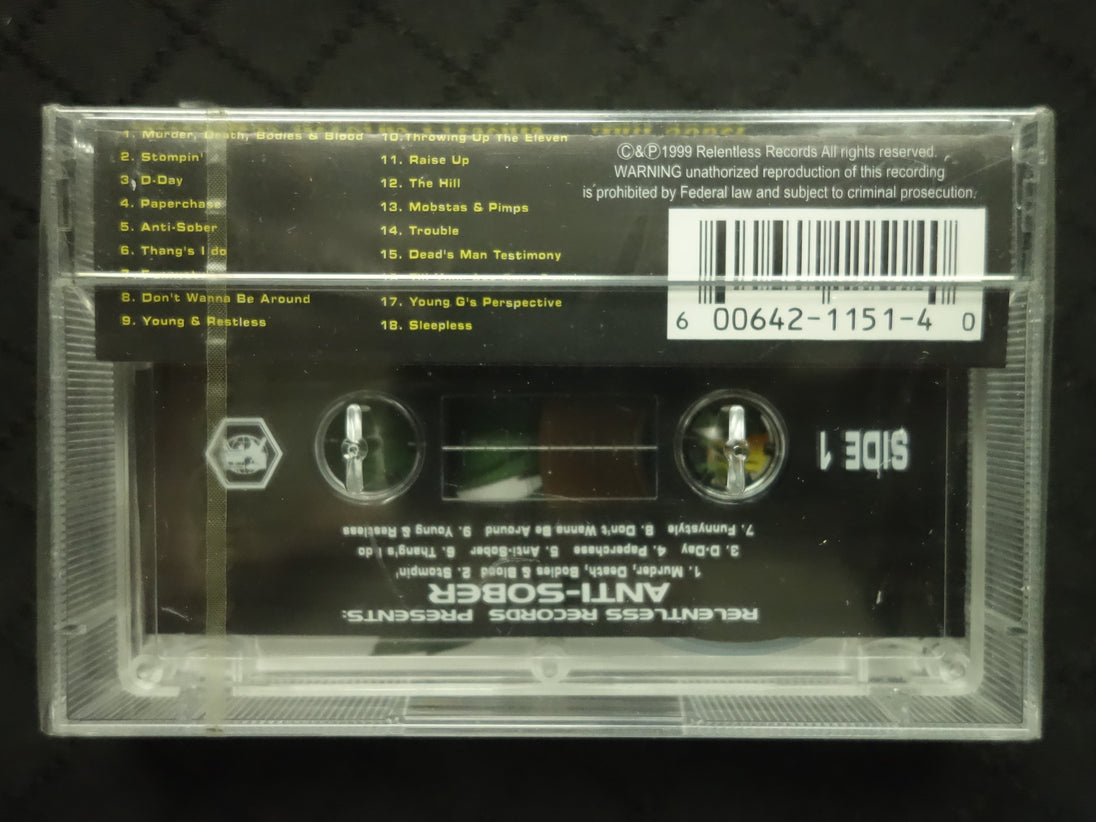 Relentless Records Presents: Anti-Sober-Cassette Tapes-UnDigable Digs