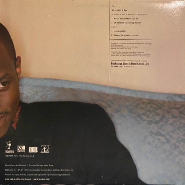 Rell f; Amil "When Will U See" (12" Single)-Vinyl Records-UnDigable Digs