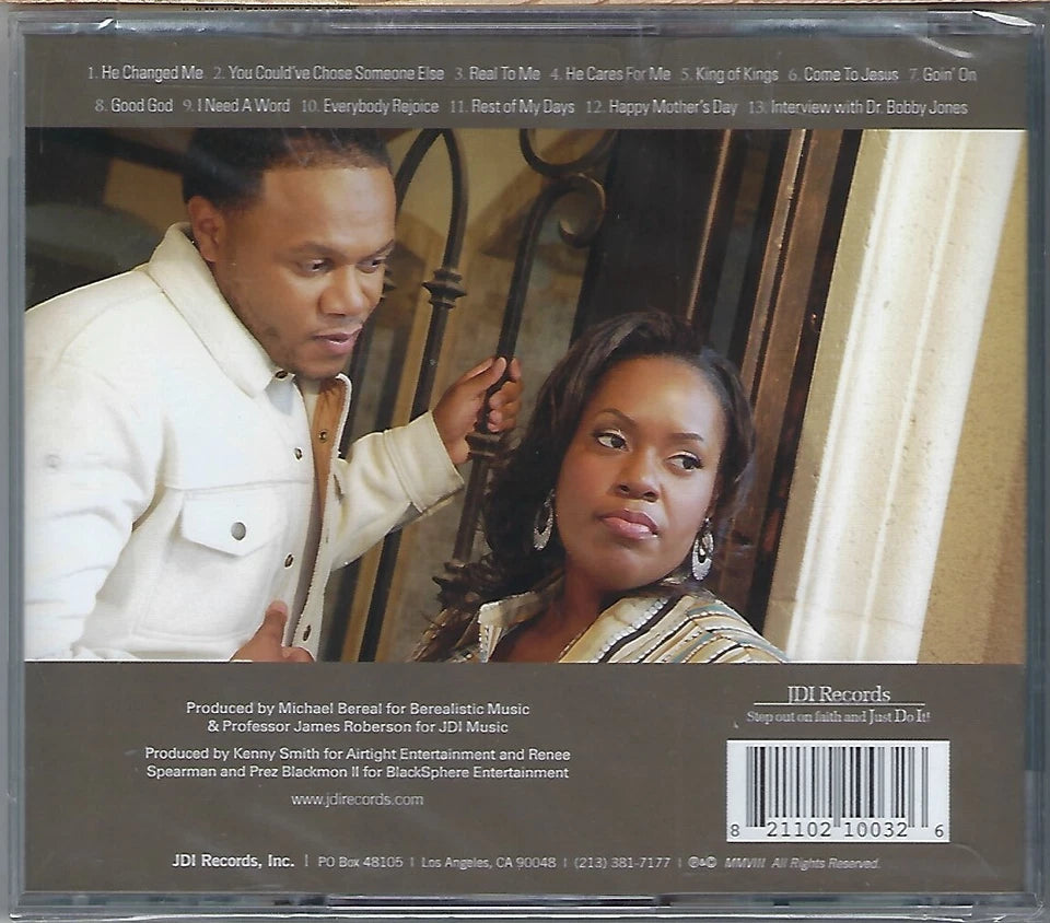 Renee Spearman And Prez "He Changed Me" (CD)-CDs-UnDigable Digs