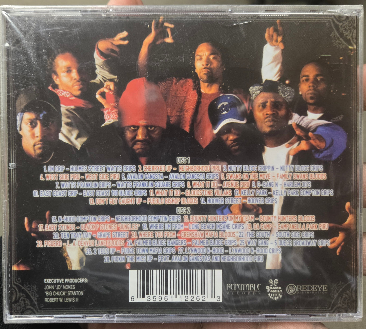 Reputable Records and Drama Family Present: Rep Yo Set (Featuring 27 Of L.A.'s Most Active Hoods) (2xCD)-CDs-UnDigable Digs