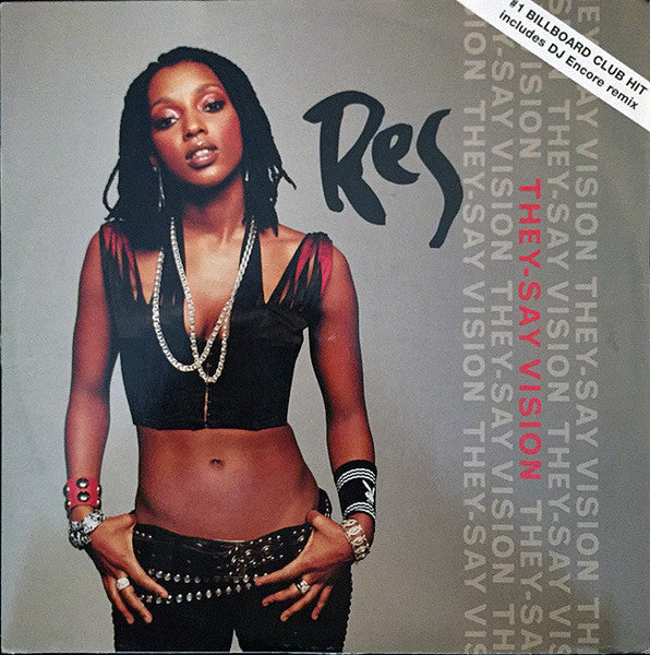 Res "They-Say Vision" (12" EP)-Vinyl Records-UnDigable Digs