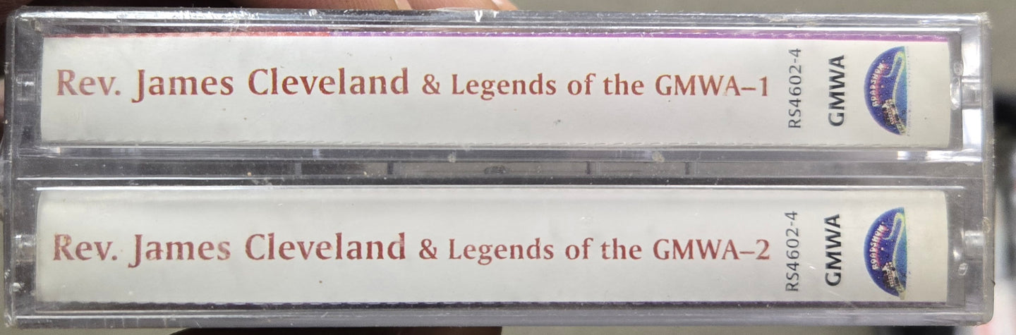 Rev. Albert Jamison Presents: Rev. James Cleveland & Legends of the GMWA (2xCass)-Cassette Tapes-UnDigable Digs