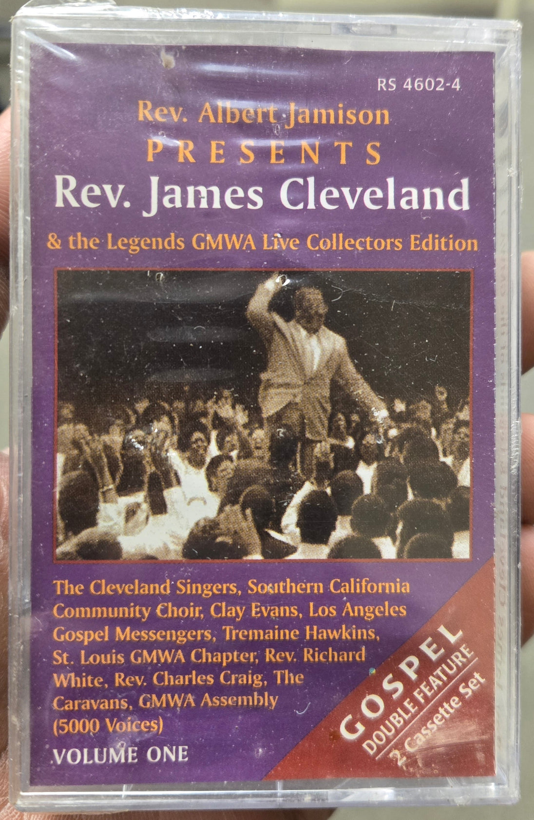 Rev. Albert Jamison Presents: Rev. James Cleveland & Legends of the GMWA (2xCass)-Cassette Tapes-UnDigable Digs