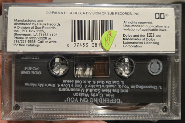 Rev. Curtis Watson and the New Soulful Messengers "Depending On You"-Cassette Tapes-UnDigable Digs