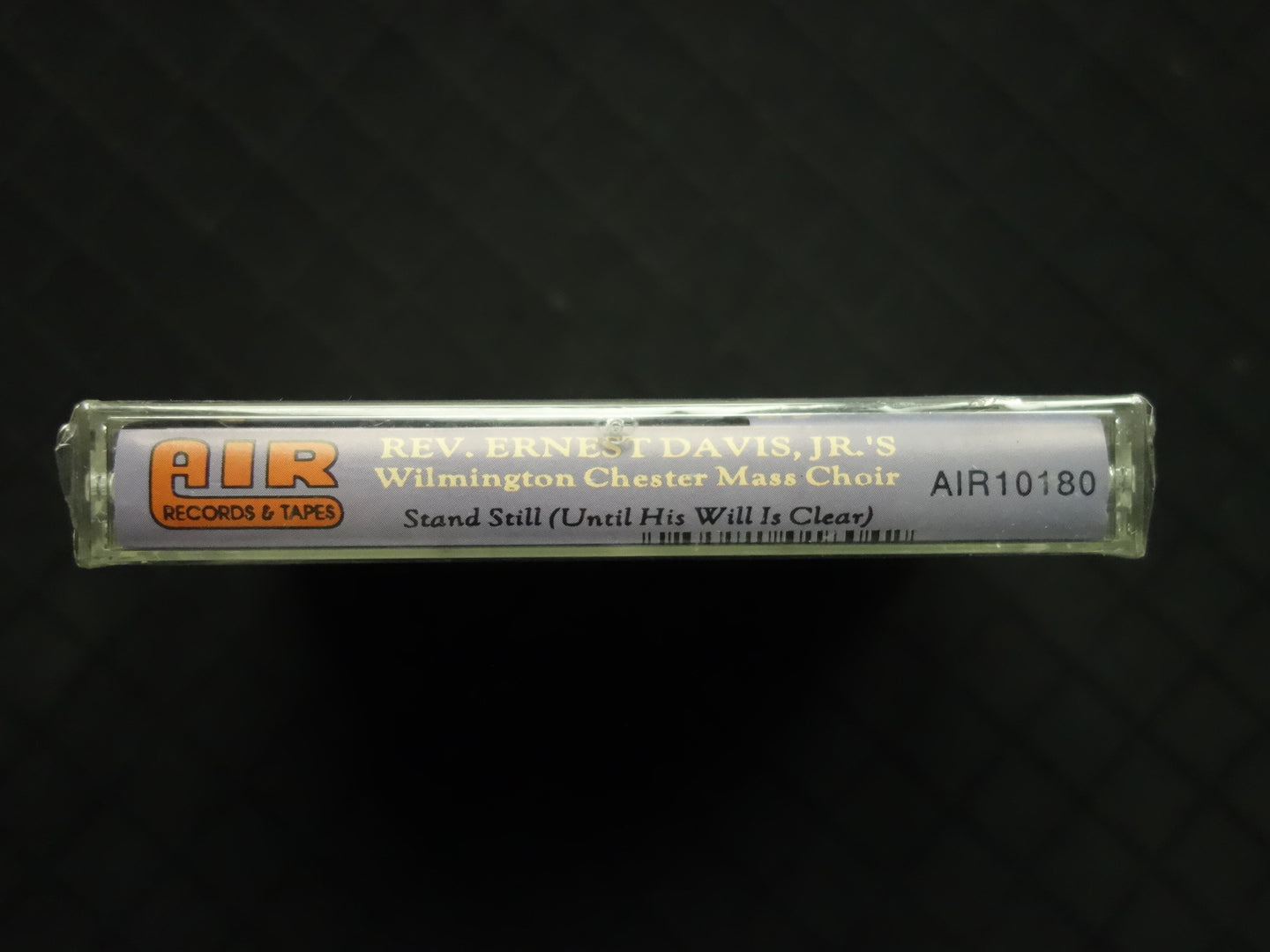 Rev. Ernest Davis, Jr. And The Wilmington/Chester Mass Choir "Stand Until His Will Is Clear"-Cassette Tapes-UnDigable Digs