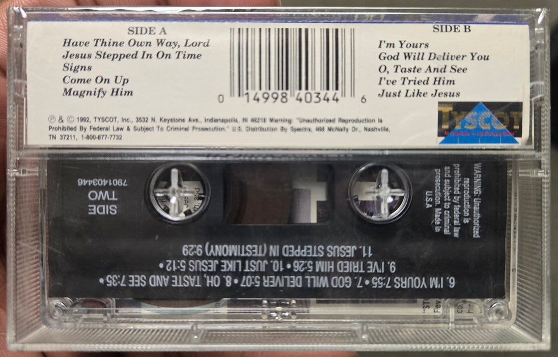 Rev. Melvin Dawson "Sign Of The Times"-Cassette Tapes-UnDigable Digs
