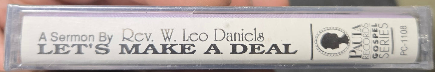 Rev. W. Leo Daniels "Let's Make A Deal"-Cassette Tapes-UnDigable Digs