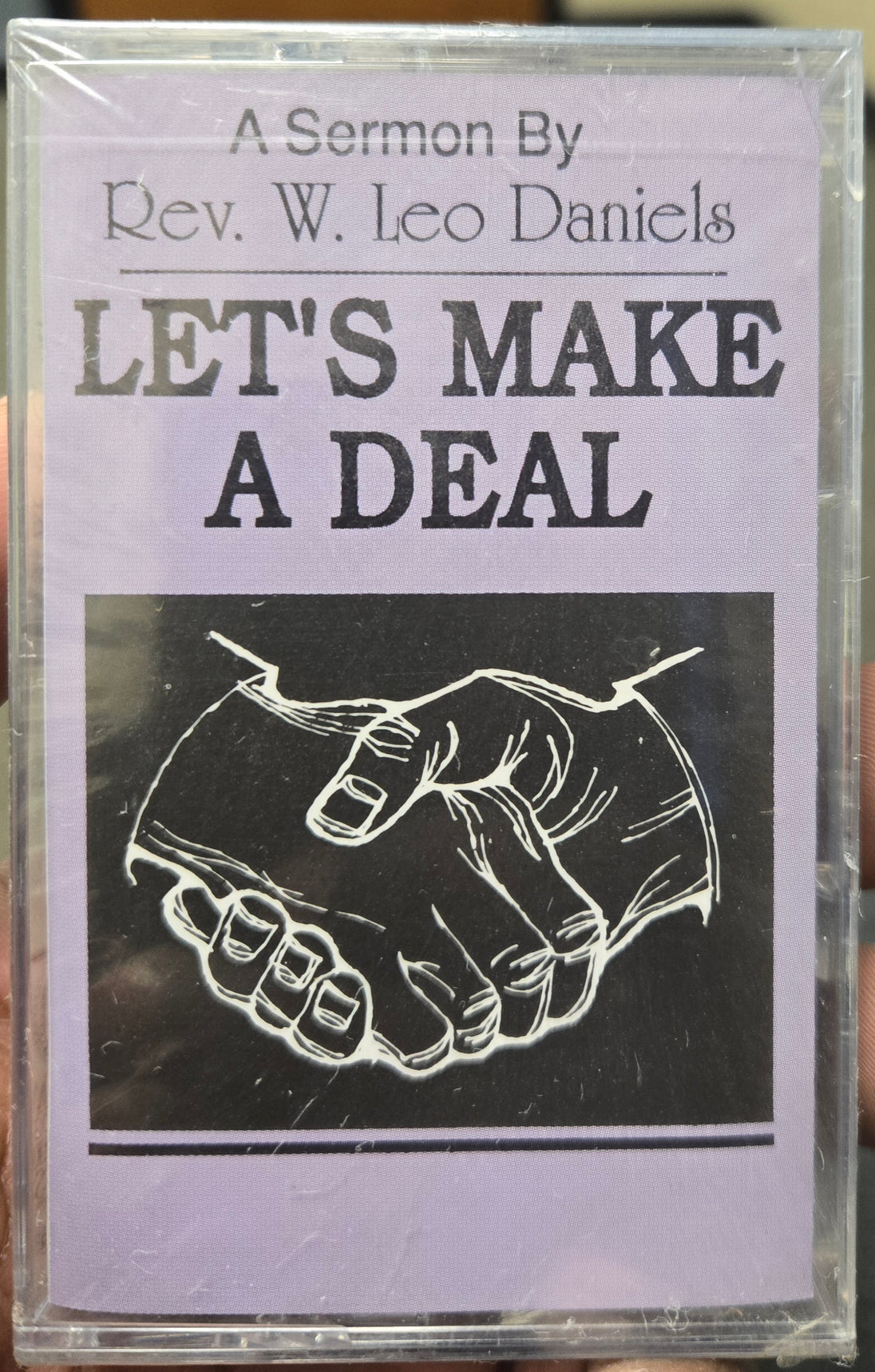 Rev. W. Leo Daniels "Let's Make A Deal"-Cassette Tapes-UnDigable Digs