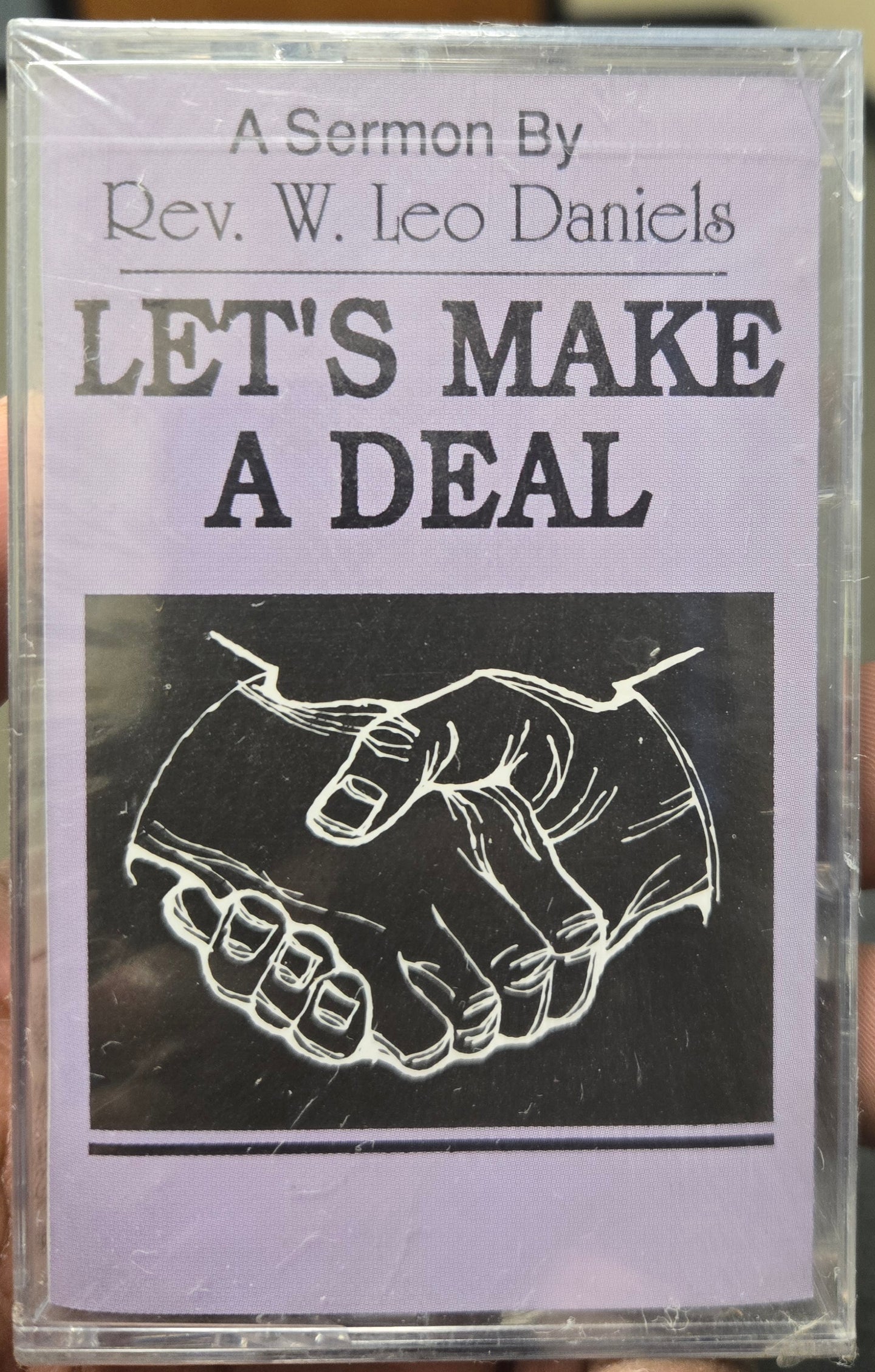 Rev. W. Leo Daniels "Let's Make A Deal"-Cassette Tapes-UnDigable Digs