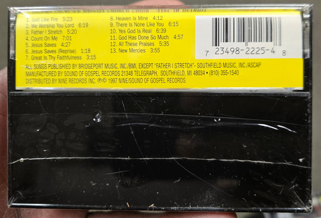 Reverend Edgar L. Vann Jr. and The Second Ebenezer Baptist Church Choir "Live In Detroit"-Cassette Tapes-UnDigable Digs