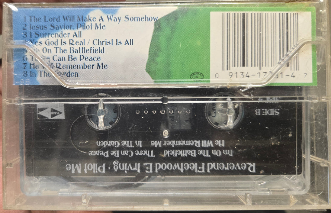 Reverend Fleetwood E. Irving "Pilot Me"-Cassette Tapes-UnDigable Digs