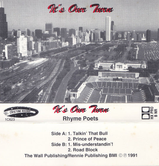 Rhyme Poets "It's Our Turn" (1991)-Cassette Tapes-UnDigable Digs