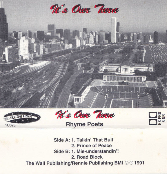 Rhyme Poets "It's Our Turn" (1991)-Cassette Tapes-UnDigable Digs