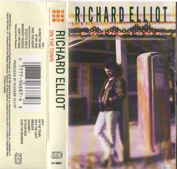 Richard Elliot "On The Town"-Cassette Tapes-UnDigable Digs