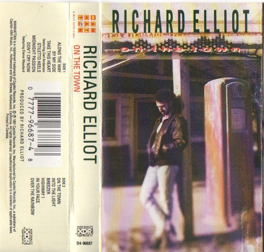Richard Elliot "On The Town"-Cassette Tapes-UnDigable Digs