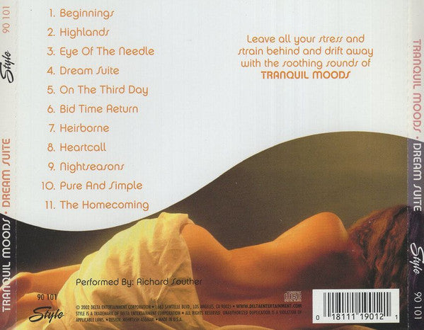 Richard Souther "Tranquil Moods - Dream Suite" (CD)-CDs-UnDigable Digs