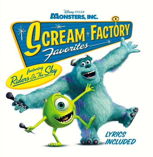 Riders In The Sky "Monsters, Inc. Scream Factory Favorites" (CD)-CDs-UnDigable Digs