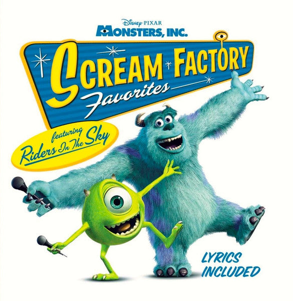 Riders In The Sky "Monsters, Inc. Scream Factory Favorites" (CD)-CDs-UnDigable Digs