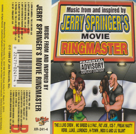 Ringmaster (Music From And Inspired By Jerry Springer's Movie)-Cassette Tapes-UnDigable Digs