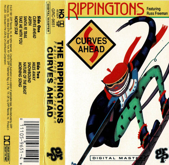 Rippingtons Featuring Russ Freeman "Curves Ahead"-Cassette Tapes-UnDigable Digs