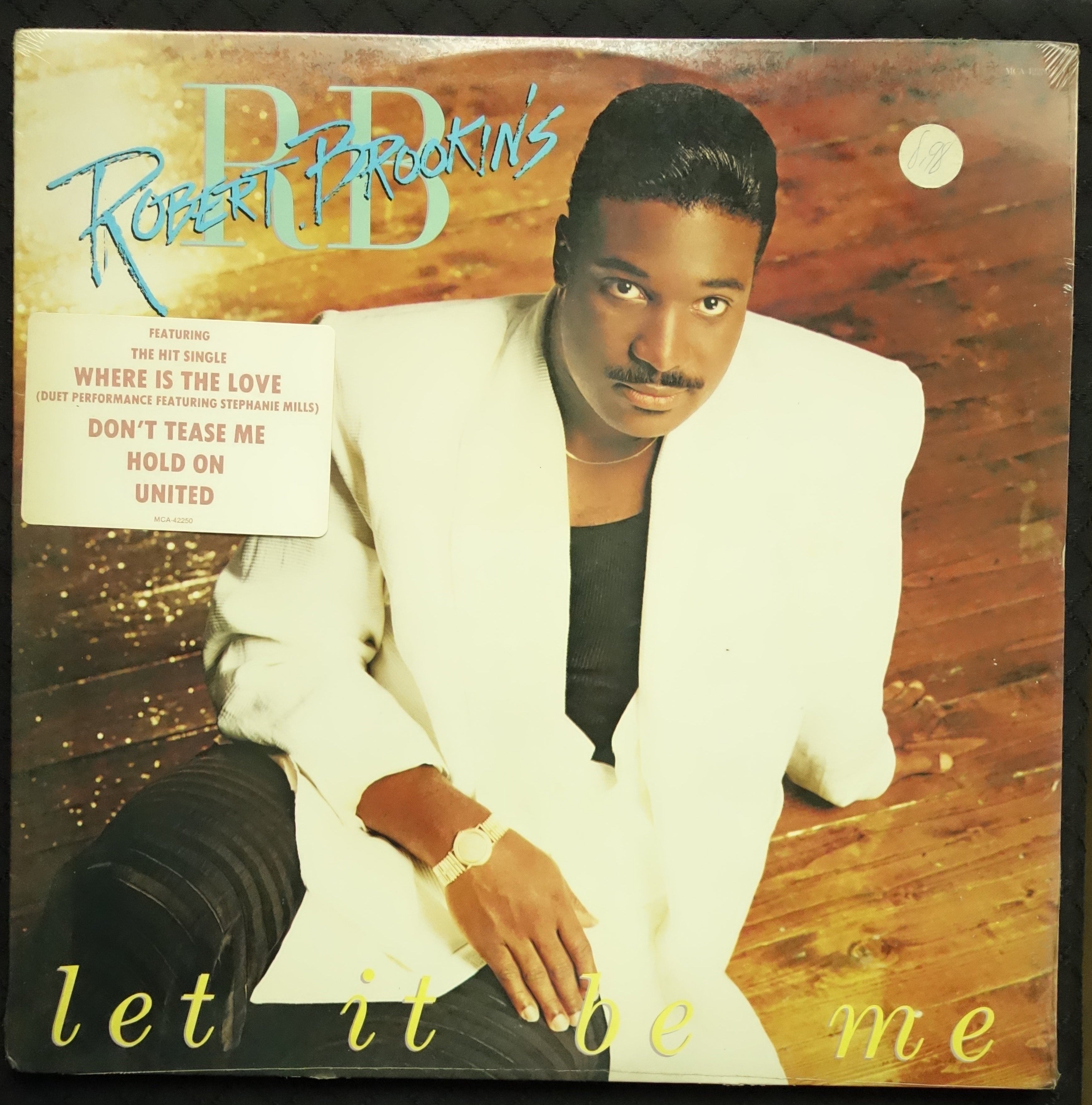 Robert Brookins "Let It Be Me" (LP)-Vinyl Records-UnDigable Digs
