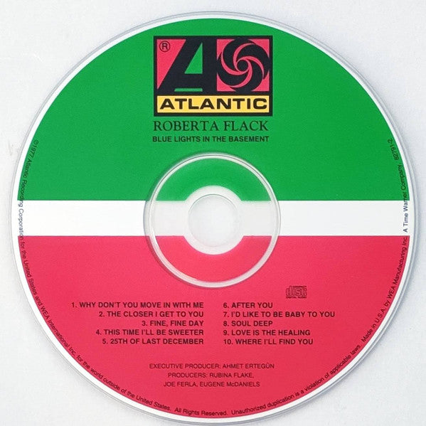 Roberta Flack "Blue Lights In The Basement" (CD)-CDs-UnDigable Digs