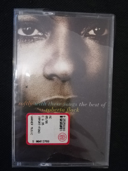 Roberta Flack "Softly With These Songs: The Best Of Roberta Flack"-Cassette Tapes-UnDigable Digs