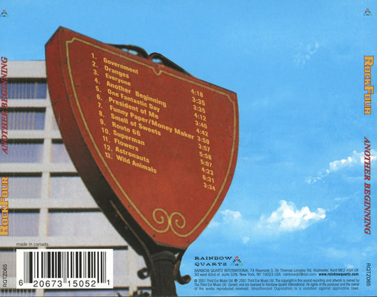 Rockfour "Another Beginning" (CD)-CDs-UnDigable Digs