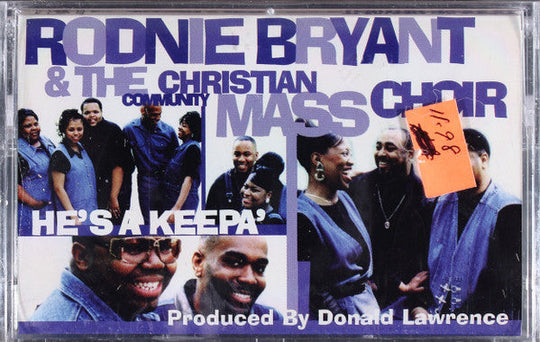 Rodnie Bryant & The Christian Community Mass Choir "He's A Keepa'" (CD)-CDs-UnDigable Digs