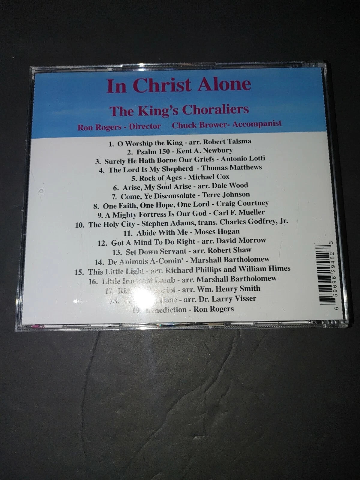 Ron Rogers "The Kings Choraliers" (CD)-CDs-UnDigable Digs
